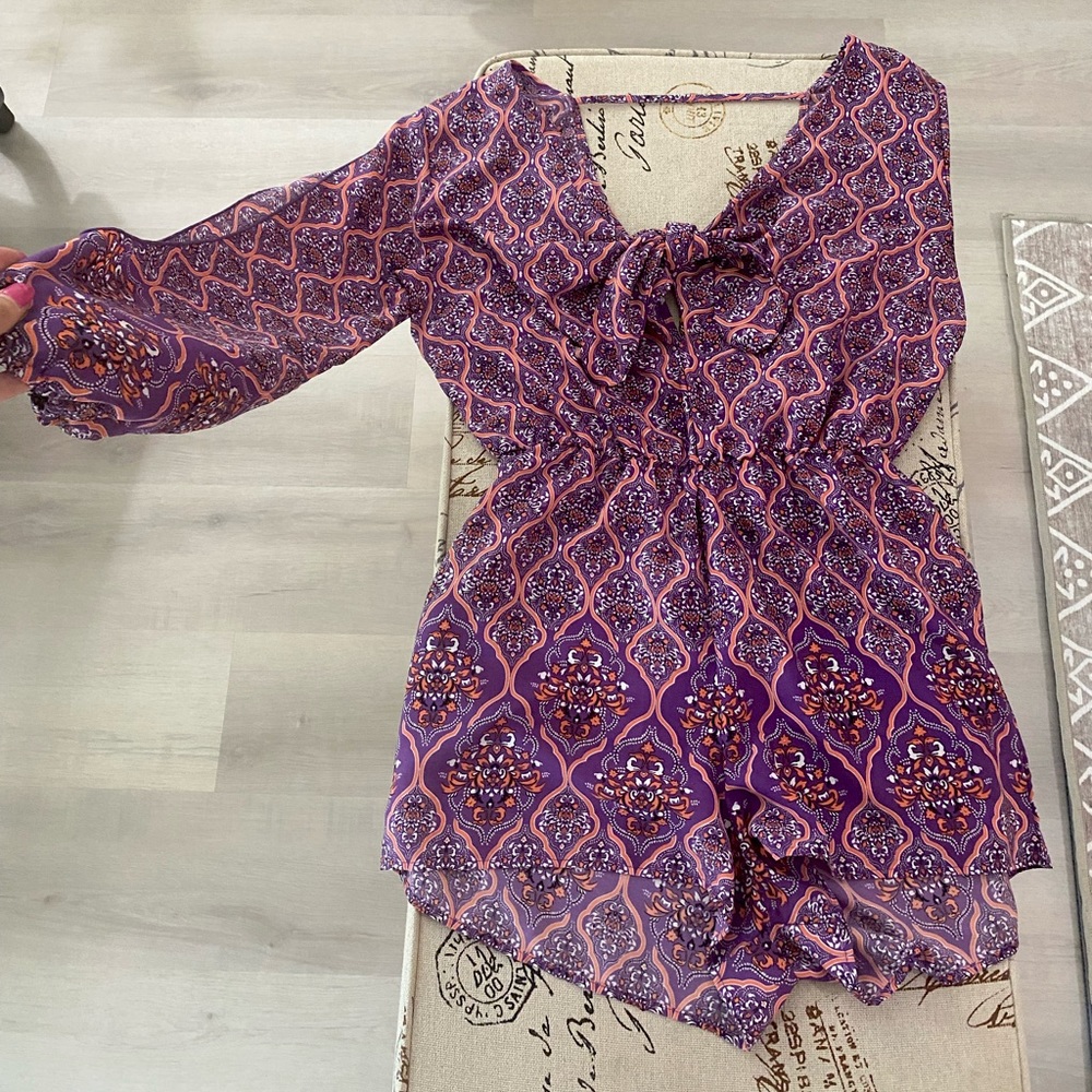 Floral Romper